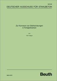 Publikácie  DAfStb-Heft 580; Zur Korrosion von Stahlschalungen in Fertigteilwerken 11.3.2011 náhľad