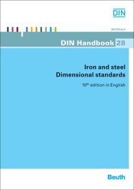 Publikácie  DIN_Handbook 28; Iron and steel; Dimensional standards 31.5.2011 náhľad