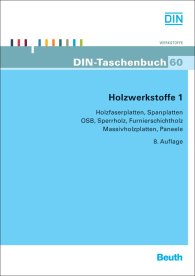 Publikácie  DIN-Taschenbuch 60; Holzwerkstoffe 1; Holzfaserplatten, Spanplatten, OSB, Sperrholz, Furnierschichtholz, Massivholzplatten, Paneele 27.9.2011 náhľad
