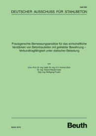 Náhľad  DAfStb-Heft 592; Praxisgerechte Bemessungsansätze für das wirtschaftliche Verstärken von Betonbauteilen mit geklebter Bewehrung; Verbundtragfähigkeit unter statischer Belastung 29.2.2012