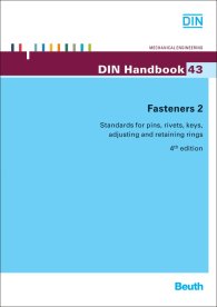 Publikácie  DIN_Handbook 43; Fasteners 2; Standards for pins, rivets, keys, adjusting and retaining rings 19.7.2012 náhľad