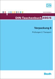 Publikácie  DIN-Taschenbuch 490/6; Verpackung 6; Prüfungen 2: Transport 26.10.2012 náhľad
