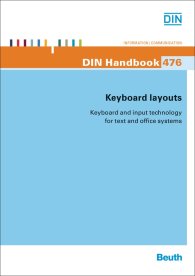 Náhľad  DIN_Handbook 476; Keyboard layouts; Keyboard and input technology for text and office systems 2.6.2014