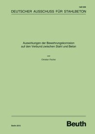 Publikácie  DAfStb-Heft 608; Auswirkungen der Bewehrungskorrosion auf den Verbund zwischen Stahl und Beton 21.3.2013 náhľad
