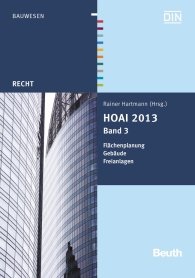 Publikácie  Beuth Recht; HOAI 2013; Band 3: Flächenplanung, Gebäude, Freianlagen 17.4.2014 náhľad