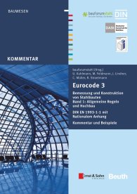 Publikácie  DIN Media Kommentar; Eurocode 3 Bemessung und Konstruktion von Stahlbauten; Band 1: Allgemeine Regeln und Hochbau DIN EN 1993-1-1 mit Nationalem Anhang Kommentar und Beispiele 14.11.2014 náhľad