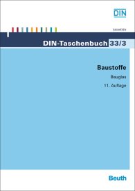 Publikácie  DIN-Taschenbuch 33/3; Baustoffe 3; Bauglas 30.4.2014 náhľad