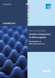 Publikácie  VDI Kommentar; Erhöhter Schallschutz im Wohnungsbau; Kommentar zu VDI 4100:2012-10 18.6.2014 náhľad