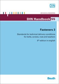 Publikácie  DIN_Handbook 55; Fasteners 3; Standards for technical delivery conditions for bolts, screws, nuts and washers 21.1.2014 náhľad