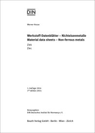 Publikácie  Beuth Wissen; Werkstoff-Datenblätter; Nichteisenmetalle Zink 4.8.2014 náhľad
