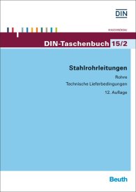 Publikácie  DIN-Taschenbuch 15/2; Stahlrohrleitungen; Rohre Technische Lieferbedingungen 20.8.2014 náhľad