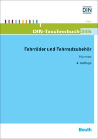 Publikácie  DIN-Taschenbuch 345; Fahrräder und Fahrradzubehör 28.5.2015 náhľad