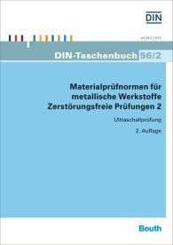 Publikácie  DIN-Taschenbuch 56/2; Materialprüfnormen für metallische Werkstoffe; Zerstörungsfreie Prüfungen 2 Ultraschallprüfung 19.6.2015 náhľad