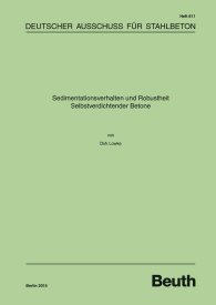 Publikácie  DAfStb-Heft 611; Sedimentationsverhalten und Robustheit Selbstverdichtender Betone 9.2.2015 náhľad