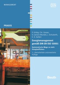 Publikácie  DIN Media Praxis; Energiemanagement gemäß DIN EN ISO 50001; Systematische Wege zu mehr Energieeffizienz 8.12.2015 náhľad