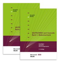 Publikácie  Bauwerk; Paket Geotechnik nach Eurocode; Band 1: Bodenmechanik + Band 2: Grundbau Bauwerk-Basis-Bibliothek 3.2.2015 náhľad