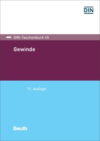 Publikácie  DIN-Taschenbuch 45; Gewinde 29.1.2018 náhľad