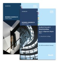 Náhľad  Normen-Handbuch; Handbuch Eurocode 9 - Aluminiumbau; Paket: Band 1 + Band 2 Allgemeine Regeln Teil 1 und Teil 2 18.12.2015