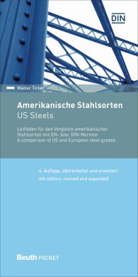 Publikácie  DIN Media Pocket; Amerikanische Stahlsorten; Leitfaden für den Vergleich amerikanischer Stahlsorten mit EN- bzw. DIN-Normen Deutsch / Englisch 15.11.2016 náhľad