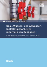 Publikácie  DIN Media Kommentar; Gas-, Wasser- und Abwasser-Installationsarbeiten innerhalb von Gebäuden; Kommentar zu VOB/C: ATV DIN 18381 6.2.2018 náhľad