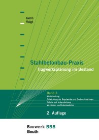 Publikácie  Bauwerk; Stahlbetonbau-Praxis - Tragwerksplanung im Bestand; Band 3: Werterhaltung, Historische Baukonstruktionen und Regelwerke, Schutz und Instandsetzung, Bewertung von Betontragwerken, Verstärkungen und Ertüchtigungen 19.10.2017 náhľad