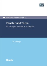 Publikácie  DIN-Taschenbuch 471/2; Fenster und Türen; Prüfungen und Berechnungen 17.2.2017 náhľad