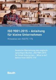 Náhľad  ISO 9001:2015 - Anleitung für kleine Unternehmen; Hinweise von ISO/TC 176 Deutsche Übersetzung der englischsprachigen Buches 