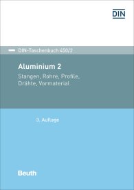 Publikácie  DIN-Taschenbuch 450/2; Aluminium 2; Stangen, Rohre, Profile, Drähte, Vormaterial 17.11.2017 náhľad