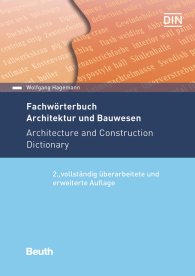 Náhľad  DIN Media Wissen; Fachwörterbuch Architektur und Bauwesen; Deutsch - Englisch / Englisch - Deutsch 19.4.2018