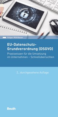 Publikácie  DIN Media Pocket; EU-Datenschutz-Grundverordnung (DSGVO); Praxiswissen für die Umsetzung im Unternehmen - Schnellübersichten 16.5.2018 náhľad