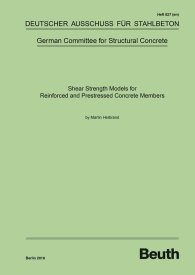 Náhľad  DAfStb-Heft 627; Shear Strength Models for Reinforced and Prestressed Concrete Members 13.8.2018