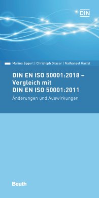 Publikácie  DIN Media Pocket; DIN EN ISO 50001:2018 - Vergleich mit DIN EN ISO 50001:2011, Änderungen und Auswirkungen 23.1.2019 náhľad