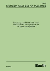 Publikácie  DAfStb-Heft 630; Bemessung nach DIN EN 1992 in den Grenzzuständen der Tragfähigkeit und der Gebrauchstauglichkeit 31.8.2018 náhľad
