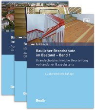 Publikácie  DIN Media Praxis; Baulicher Brandschutz im Bestand: 1 - 3; Paket: Band 1, Band 2 und Band 3 Brandschutztechnische Beurteilung vorhandener Bausubstanz // Ausgewählte historische Normteile DIN 4102 ab 1934 // Ausgewählte h 14.6.2019 náhľad