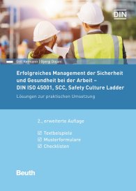 Publikácie  DIN Media Praxis; Erfolgreiches Management der Sicherheit und Gesundheit bei der Arbeit - DIN ISO 45001, SCC, Safety Culture Ladder; Lösungen zur praktischen Umsetzung Textbeispiele, Musterformulare, Checklisten 21.4.2020 náhľad