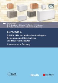 Publikácie  DIN Media Kommentar; Eurocode 6; DIN EN 1996 mit Nationalen Anhängen: Bemessung und Konstruktion von Mauerwerksbauten Kommentierte Fassung 8.4.2020 náhľad