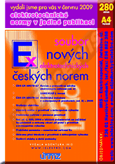 Náhľad  EX soubor nových českých norem. 4.6.2009