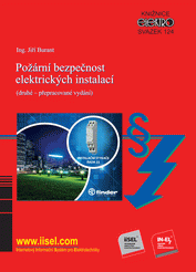 Publikácie  Požární bezpečnost elektrických instalací (druhé - přepracované vydání) (rok vydání 2025) - svazek 124 1.7.2025 náhľad