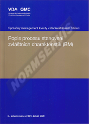 Publikácie  Společný management kvality v dodavatelském řetězci. Popis procesu stanovení zvláštních charakteristik (BM) - 2. vydání 1.1.2022 náhľad