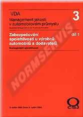 Publikácie  VDA 3.1 - Zabezpečení spolehlivosti u výrobců automobilů a dodavatelů - 3. vydání. 1.1.2002 náhľad