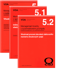 Publikácie  VDA 5 - Komplet VDA 5. Komplet obsahuje publikace VDA 5, VDA 5.1 a VDA 5.2. 1.10.2013 náhľad
