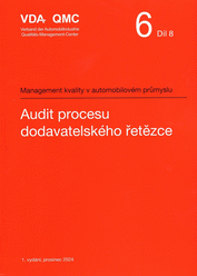 Publikácie  VDA 6.8 - Audit procesu dodavatelského řetězce - 1. vydání 1.6.2025 náhľad