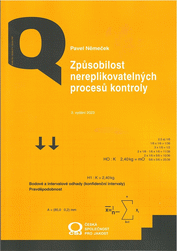 Publikácie  Způsobilost nereplikovatelných procesů kontroly - 1. vydání 2015 1.8.2015 náhľad